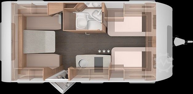 Karavāna KNAUS Südwind 460 EU Black Sel. 27*Wunschkonfiguration