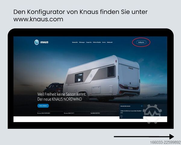 Karavāna KNAUS Südwind 460 EU Black Sel. 27*Wunschkonfiguration