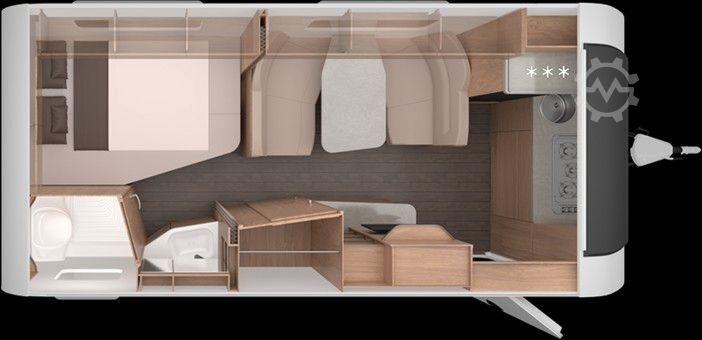 Karavāna KNAUS Südwind 500 PF Black Sel.27 *Wunschkonfiguration