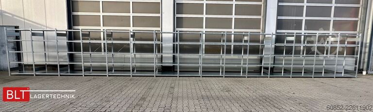 Modulinė lentyna ca. 15,06 lfm. Fachbodenregal META H: 200 cm , T: 60 cm , 150 kg pro Ebene