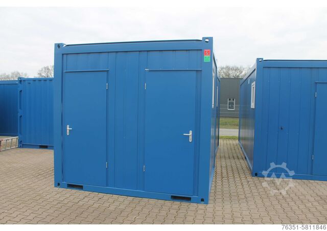 Sanitary container  10ft Sanitärcontainer D/H getrennt
