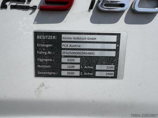 Xe van thùng kín FIAT DUCATO 250 KüHLTRANSPORTER, MOTORSCHADEN