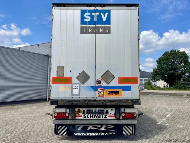 Caisse fermée Schmitz Cargobull SAF AXLES, LIFT AXEL, DISC BRAKES, AIR SUSPENSION