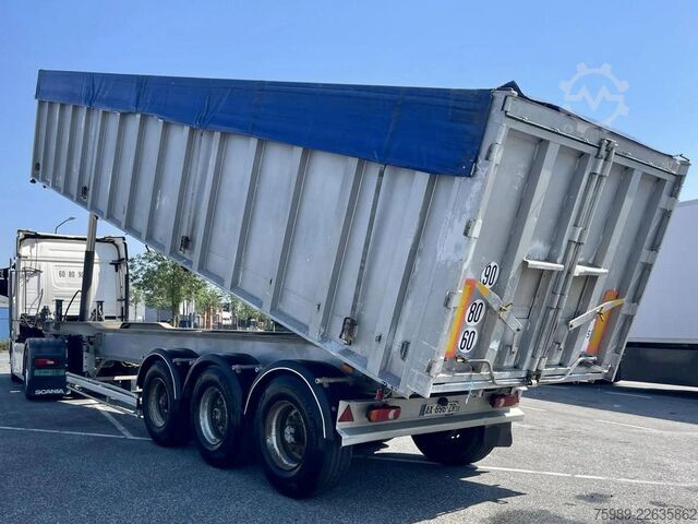 Benne Fruehauf grain transport 46m 3 3 axels , ABS