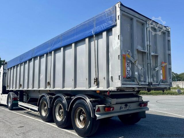 Benne Fruehauf grain transport 46m 3 3 axels , ABS