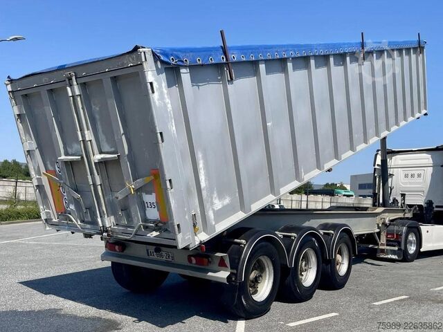 Benne Fruehauf grain transport 46m 3 3 axels , ABS