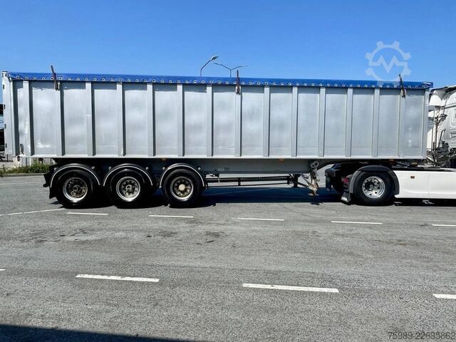 Benne Fruehauf grain transport 46m 3 3 axels , ABS