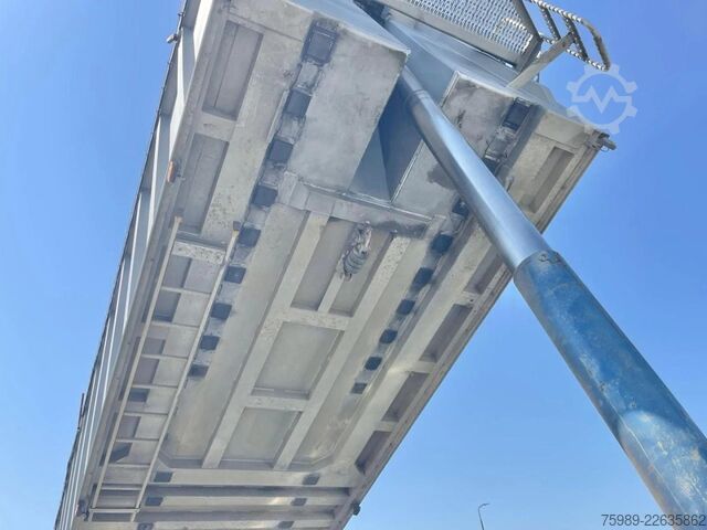 Benne Fruehauf grain transport 46m 3 3 axels , ABS