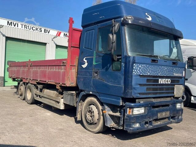 Plateforme de chargement ouverte Iveco Eurostar 440.42 EURO 2 ! Manual injection