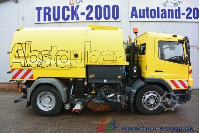 Balayeuse de voirie Mercedes-Benz Atego 1524 Bucher Johnston VS650 Deutsches Gerät