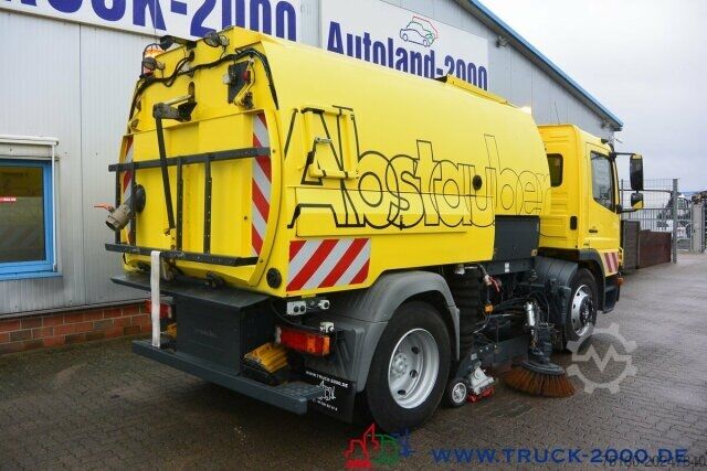 Balayeuse de voirie Mercedes-Benz Atego 1524 Bucher Johnston VS650 Deutsches Gerät