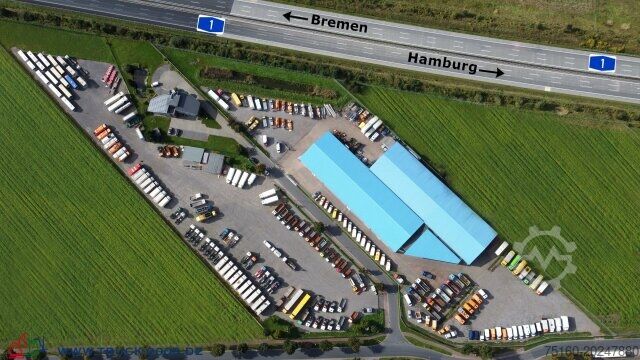 Remolque con chasis intercambiable Krone AZ18 Box Carrier - Luft - BPW Achsen