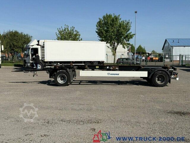 Remolque con chasis intercambiable Krone AZ18 Box Carrier - Luft - BPW Achsen