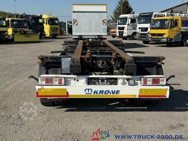 Remolque con chasis intercambiable Krone AZ18 Box Carrier - Luft - BPW Achsen