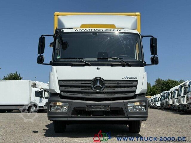 Camión caja Mercedes-Benz Atego 1224 Koffer MBB Palfinger LBW 1.500KG AHK