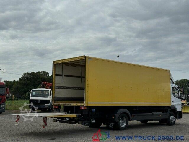 Camión caja Mercedes-Benz Atego 1224 Koffer MBB Palfinger LBW 1.500KG AHK