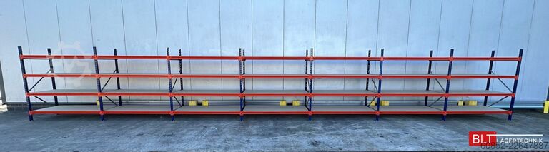 Weitspannregal ca. 13,35 lfm. Weitspannregale H: 200 cm T: 80 cm , 400 kg Fachlast , 4 Ebenen
