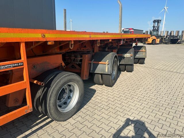 Plataforma remolque Nooteboom OVB-73-04 73 tons Ballast trailer / 4 axles / 3...