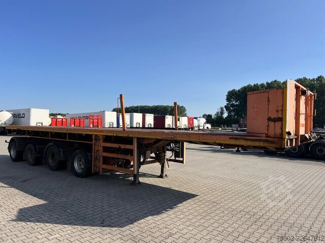 Prikolica s platformom Nooteboom OVB-73-04, 73 tons Ballast trailer, 4 axles, 3 ...