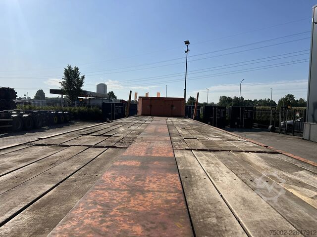 Prikolica s platformom Nooteboom OVB-73-04, 73 tons Ballast trailer, 4 axles, 3 ...