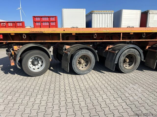 Prikolica s platformom Nooteboom OVB-73-04, 73 tons Ballast trailer, 4 axles, 3 ...