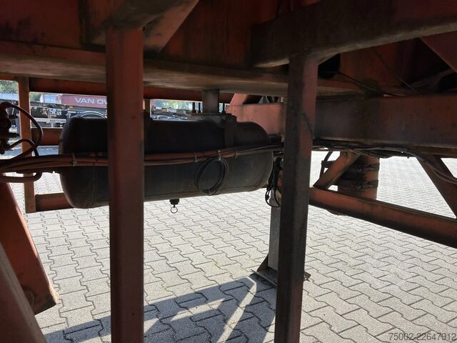 Prikolica s platformom Nooteboom OVB-73-04, 73 tons Ballast trailer, 4 axles, 3 ...