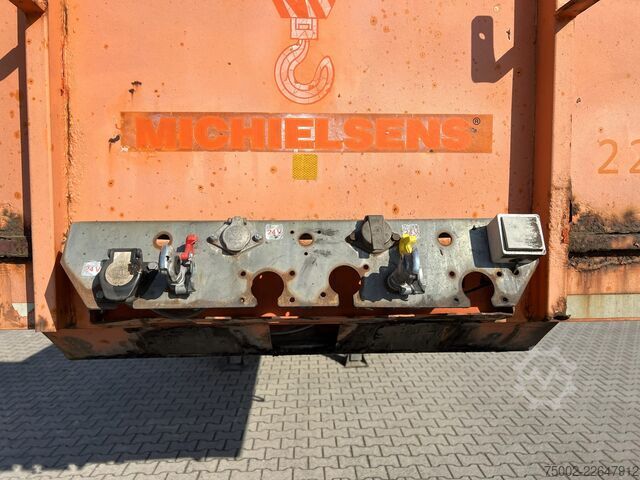 Prikolica s platformom Nooteboom OVB-73-04, 73 tons Ballast trailer, 4 axles, 3 ...