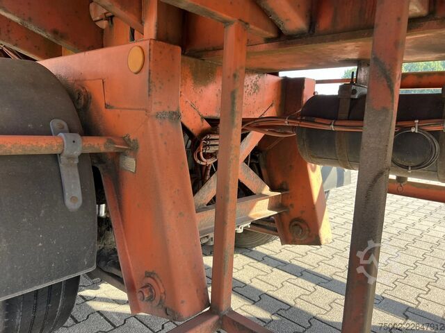 Prikolica s platformom Nooteboom OVB-73-04, 73 tons Ballast trailer, 4 axles, 3 ...