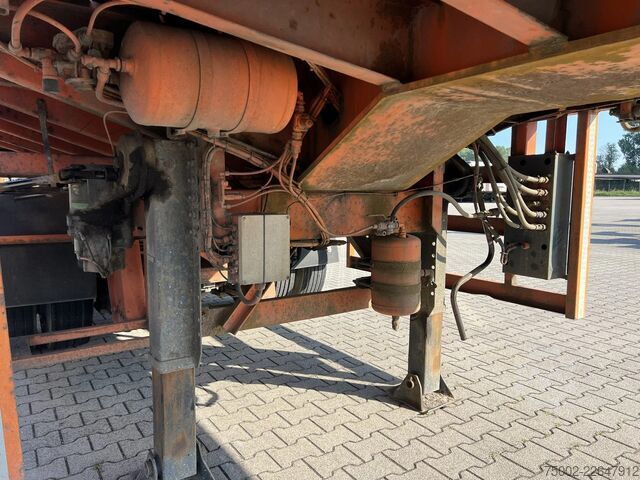 Prikolica s platformom Nooteboom OVB-73-04, 73 tons Ballast trailer, 4 axles, 3 ...