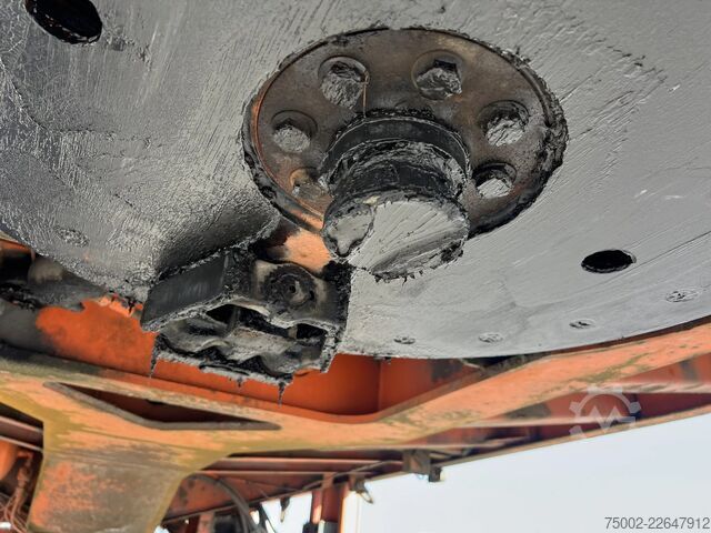 Prikolica s platformom Nooteboom OVB-73-04, 73 tons Ballast trailer, 4 axles, 3 ...