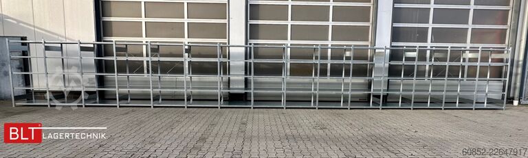  ca. 15,06 lfm. Fachbodenregal META H: 200 cm , T: 60 cm , 150 kg pro Ebene