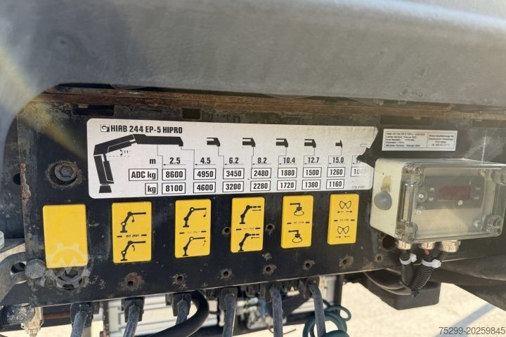 Lastbilsmonterad kran Hiab HIAB 244 EP-5 HIPRO Fly-Jib