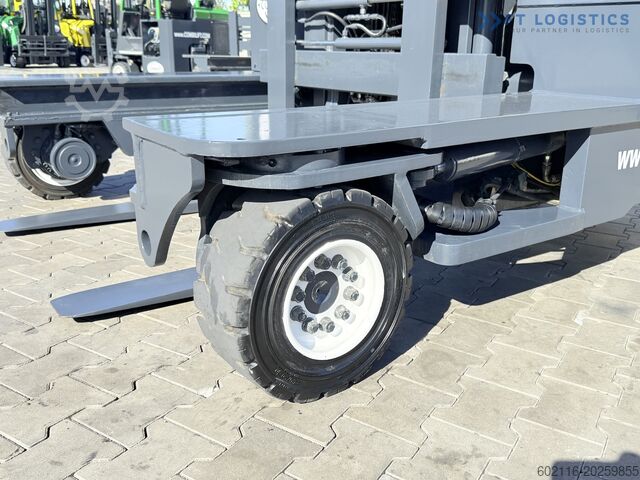Four-way forklift Combilift C4000 / GAS / DUPLEX 5500 / FREE-LIFT