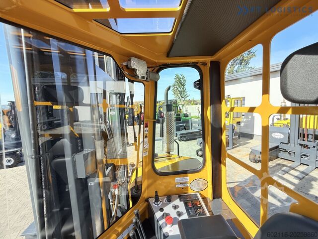 Four-way forklift Combilift C4000 / GAS / DUPLEX 5500 / FREE-LIFT
