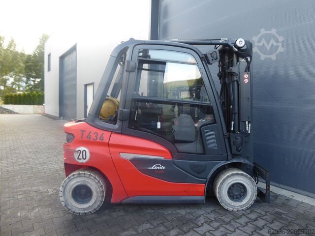 Montacargas de GLP Linde H25T-01