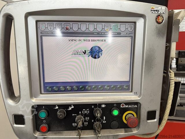 Plegadoras hidráulicas Amada HFP 130 ton x 4100 mm CNC