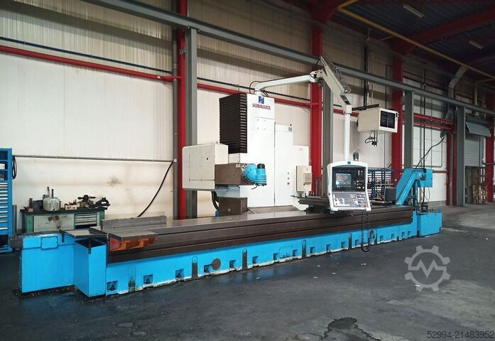 Fresadora de bancada con columna móvil y CNC Soraluce SL8000 X: 6500 - Y: 1600 - Z: 900 mm CNC