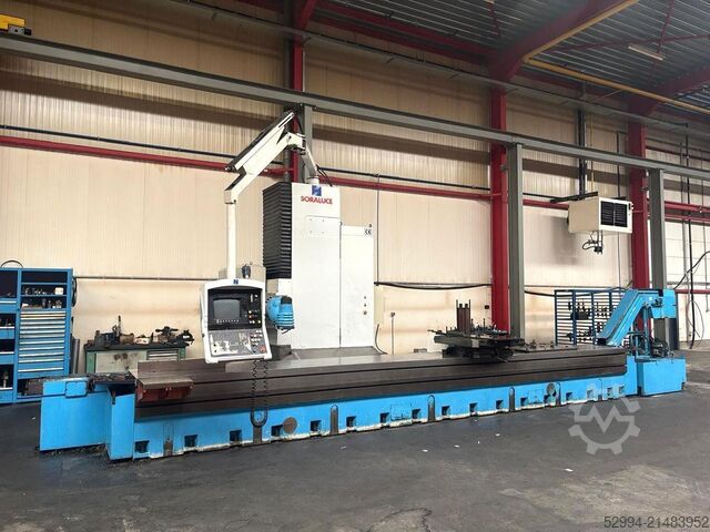 Fresadora de bancada con columna móvil y CNC Soraluce SL8000 X: 6500 - Y: 1600 - Z: 900 mm CNC