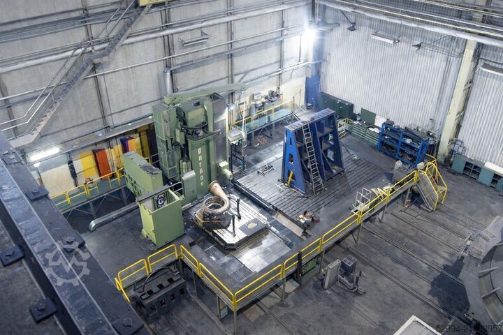 Fresadora de bancada con columna móvil y CNC Parpas ML120-1 -8 axes X: 12 000- Y: 3500- Z: 1250 mm CNC