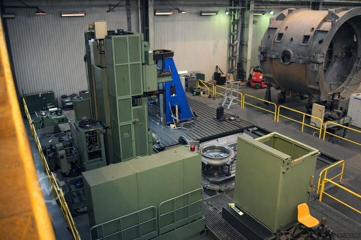 Fresadora de bancada con columna móvil y CNC Parpas ML120-1 -8 axes X: 12 000- Y: 3500- Z: 1250 mm CNC