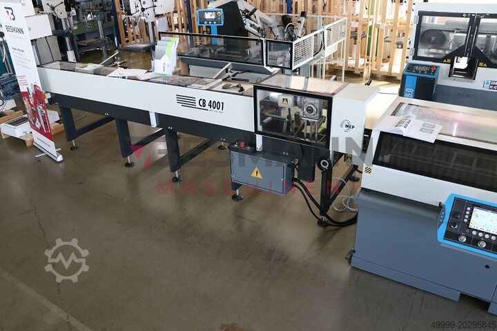 Fierăstrău circular metalic complet automat MEP TIGER 372 CNC LR 4.0 + CB 4001 Magazin