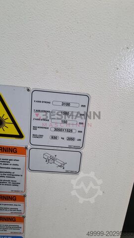 Mașină de tăiere cu laser Mazak Optiplex Nexus 3015 Fiber 4KW