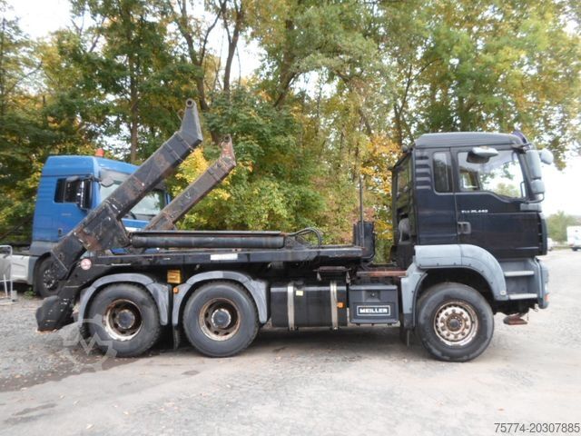 Roll-off tipper truck MAN TGA 26.440/6x4/ Absetzer