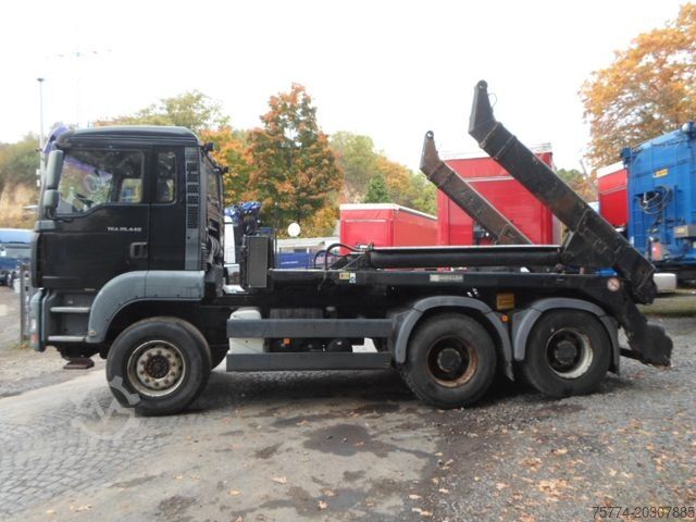 Roll-off tipper truck MAN TGA 26.440/6x4/ Absetzer
