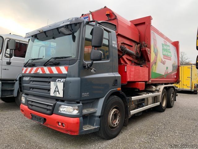 Xe chở rác DAF CF 75.310 Schörling Seitenlader/Rechtslenker