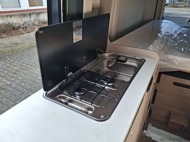 عربة تخييم CARADO pro CV 602 pro/ ASD/ Längsbetten/Digi und Safety