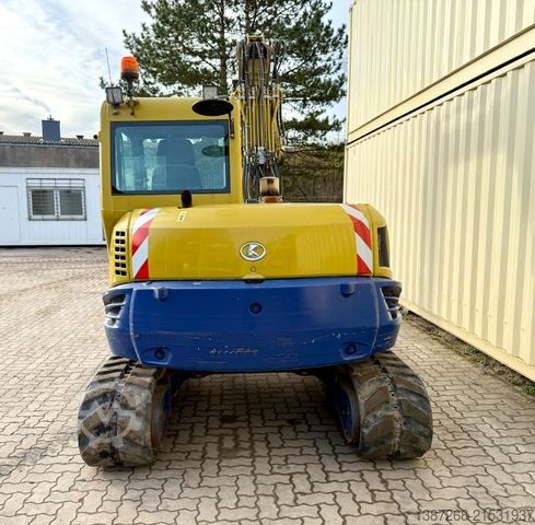 Minigrävare KUBOTA KX080-4 / ZSA / 3 x Löffel / VAH / Deutsch