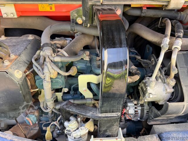 Minigrävare KUBOTA KX080-4 / ZSA / 3 x Löffel / VAH / Deutsch