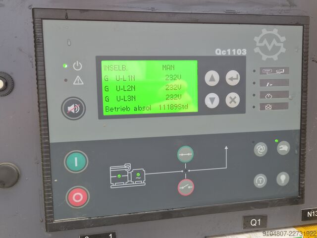 Mobilais apgaismojuma masts Atlas Copco QAS 20 ST3, Lichtmast Jaar 2018, 20Kva.