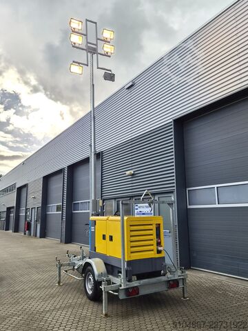 Mobilais apgaismojuma masts Atlas Copco QAS 20 ST3, Lichtmast Jaar 2018, 20Kva.